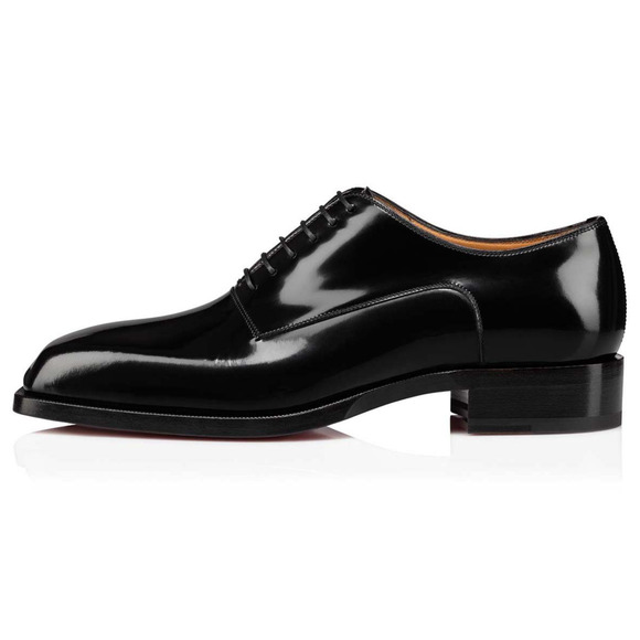 Christian Louboutin Capitano Flat Black Lace Up Tie Oxford Dress Loafer 40 7 main image 10